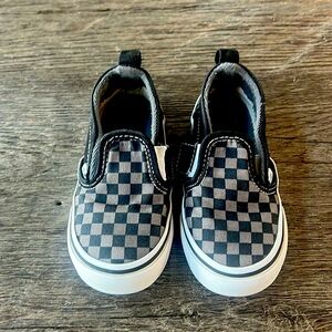 Slip on checkered Vans Toddler 9